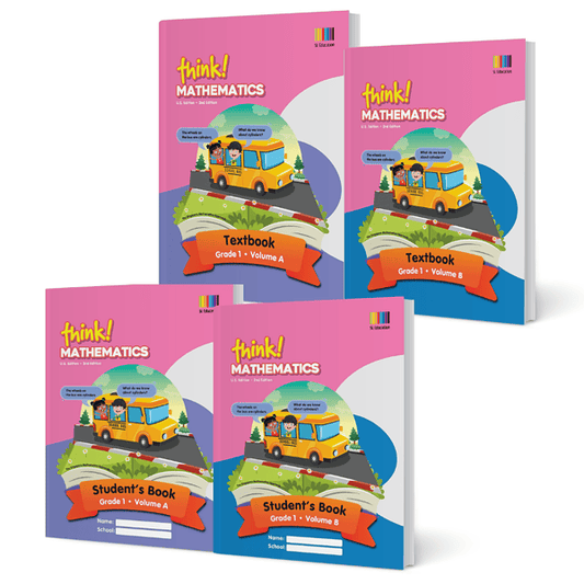 think! Mathematics Grade 1 Student Homeschool Bundle - think!Mathematics