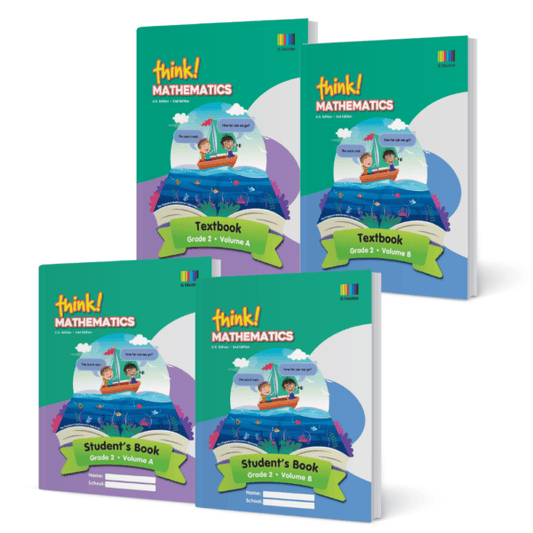 think! Mathematics Grade 2 Student Homeschool Bundle - think!Mathematics