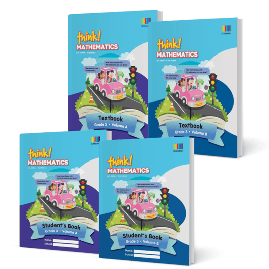 think! Mathematics Grade 3 Student Homeschool Bundle - think!Mathematics