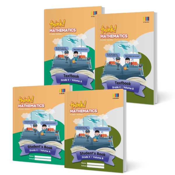 think! Mathematics Grade 4 Student Homeschool Bundle - think!Mathematics