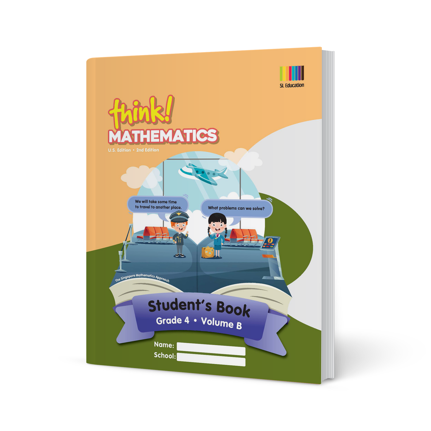 think! Mathematics Student Workbook 4B (Sold in Packs of 10) - think!Mathematics