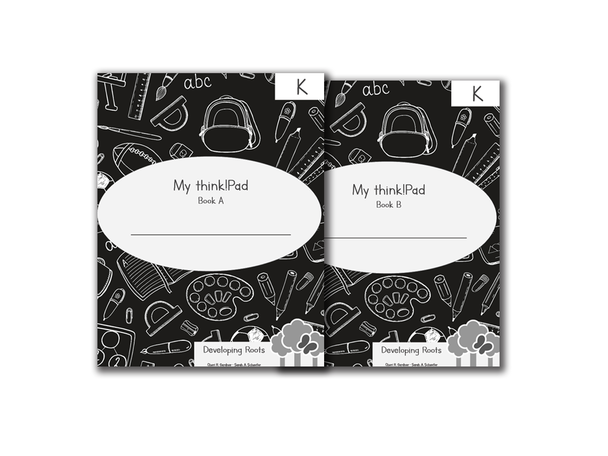 Developing Roots Kindergarten REFRESHER Student Bundle (Sold in Packs of 10) - think!Mathematics