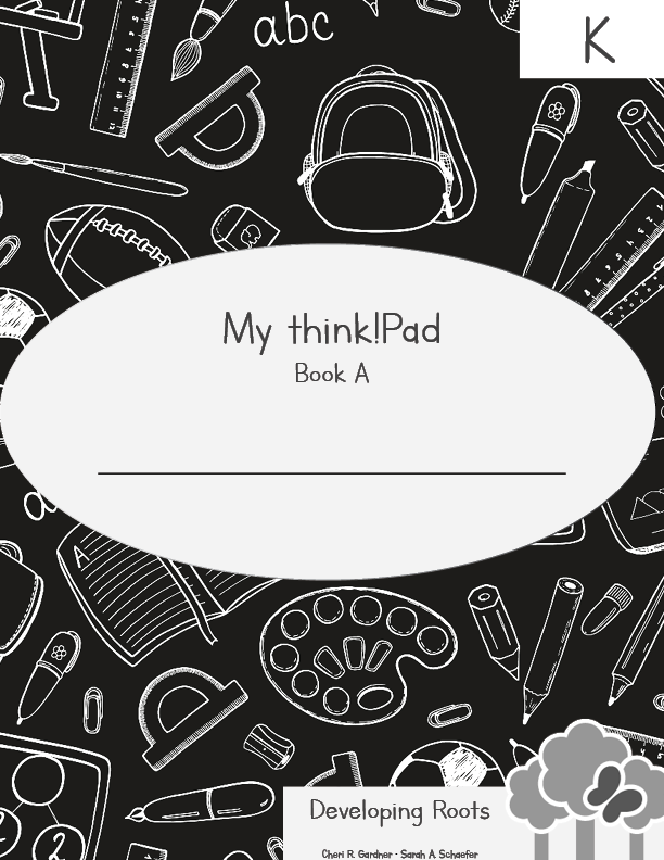 Developing Roots Kindergarten Student think!Pad Book A & B                 (Sold in Packs of 10) - think!Mathematics