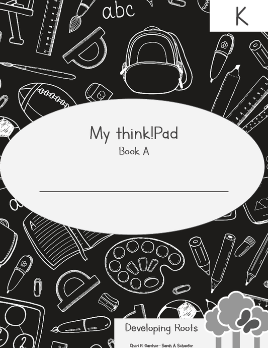 Developing Roots Kindergarten Student think!Pad Book A & B                 (Sold in Packs of 10) - think!Mathematics