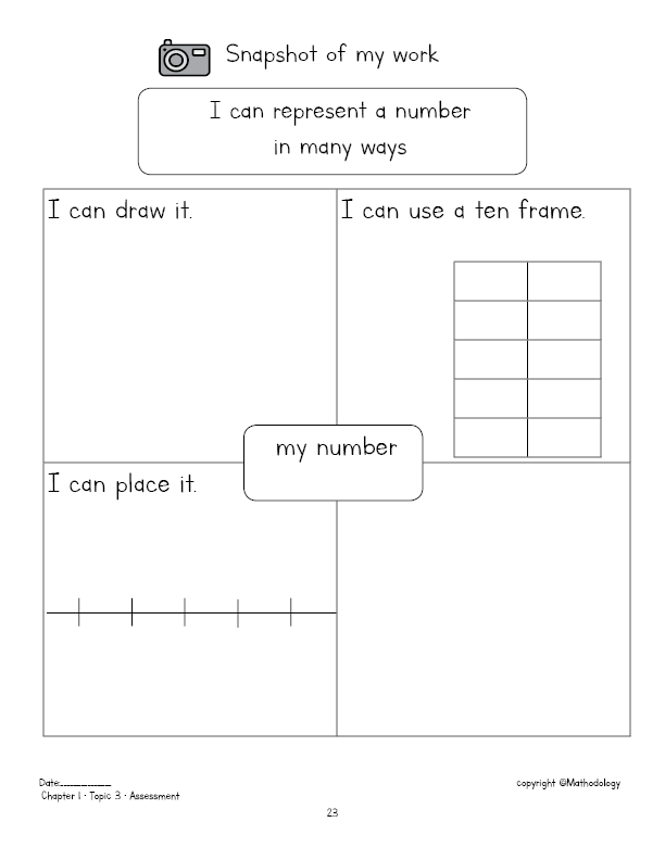 Developing Roots Kindergarten Student think!Pad Book A & B                 (Sold in Packs of 10) - think!Mathematics