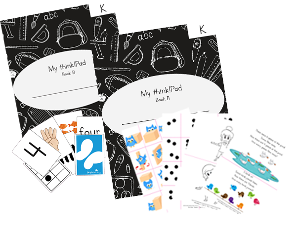 Developing Roots Kindergarten Student Bundle (Sold in Packs of 10) - think!Mathematics
