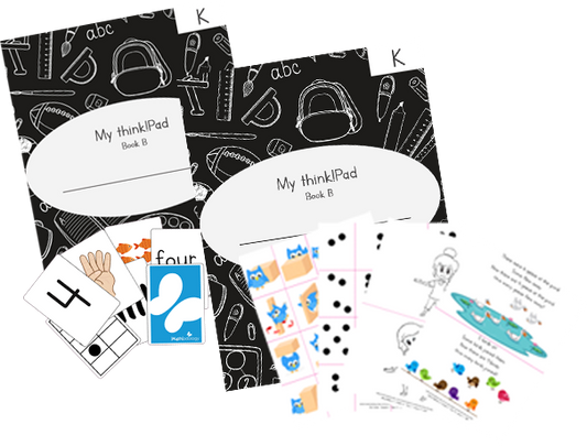 Developing Roots Kindergarten Student Bundle (Sold in Packs of 10) - think!Mathematics