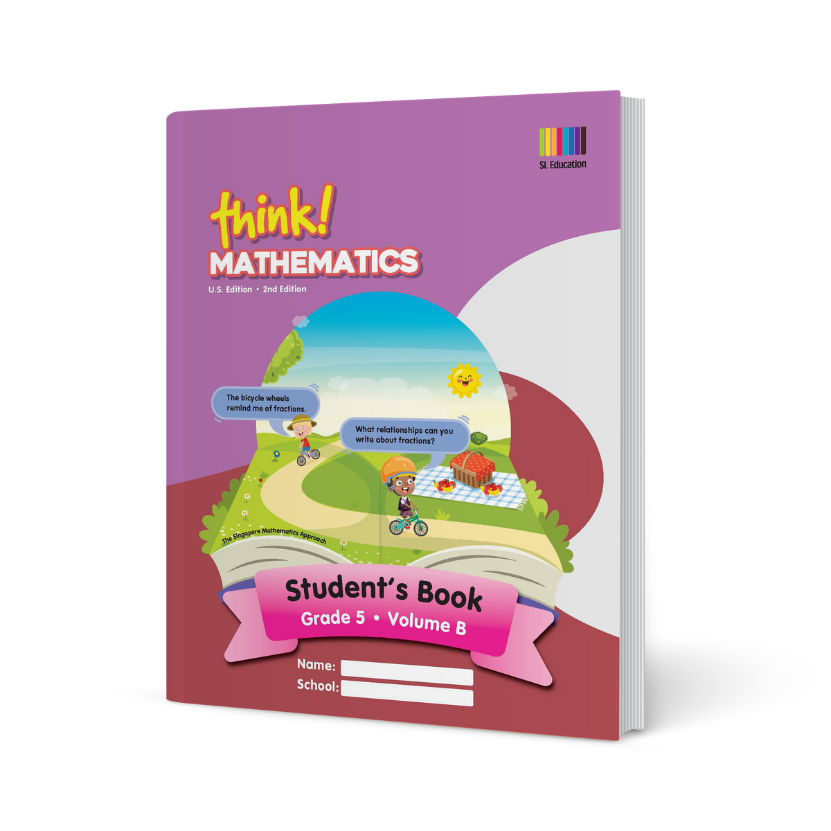 5b Math Notebook Think Mathematics Workbook 5B 2nd Ed – Pack of 10 – think!Mathematics